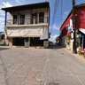 Afitos center. Town hall and church