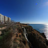 Antalya. Lara. Falez Park. Mini  Waterfall