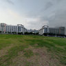 The front square of Yulin Normal University