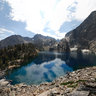 Goat Lake (north), Sawtooth National Wilderness, Idaho, USA