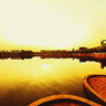 Sun Moon Lake in KunGang——Painting