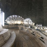 Turda salt mine - the lake level