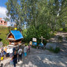 Holy spring near the railway station 