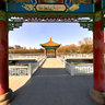 长春南湖四季亭内,Changchun south lake park