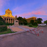 吉林大学基础医学院基础楼晚霞,Basic medical college of jilin university based floor