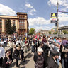 May 9 parade in Dnepropetrovsk