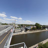 Vue sur Sainte-Anne-de-Bellevue et du début du lac Saint-Louis, Québec